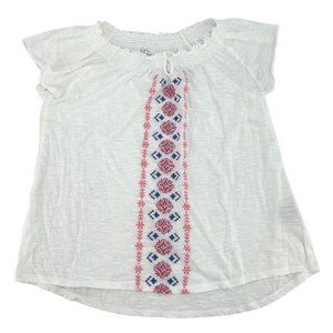 Roebuck & Co. Girl's Top | White | Size L(14)